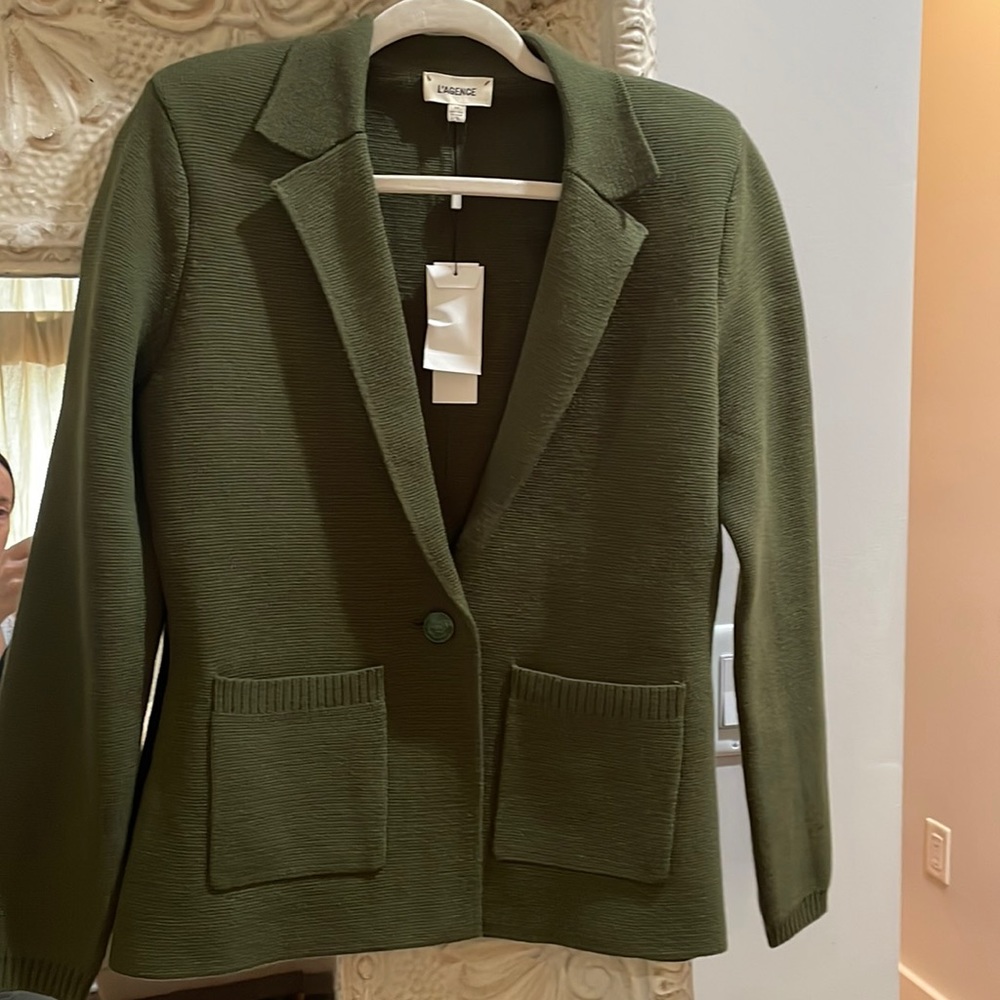 L’Agence Lacey Knit Blazer (NWOT)